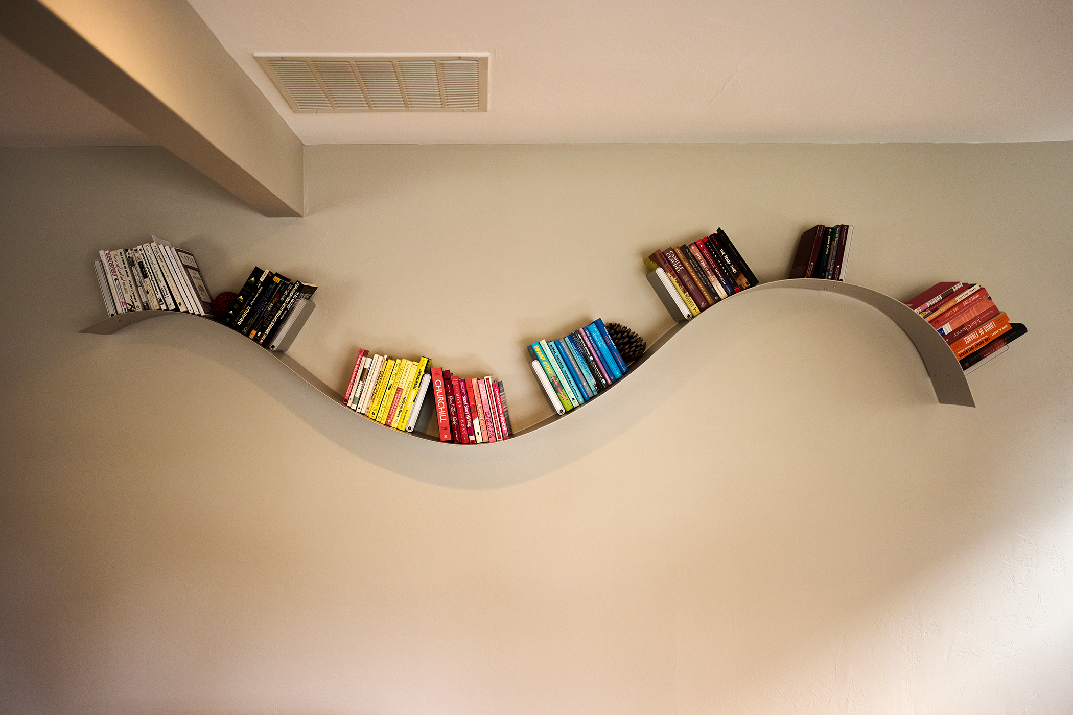 Custom Bookshelf Install