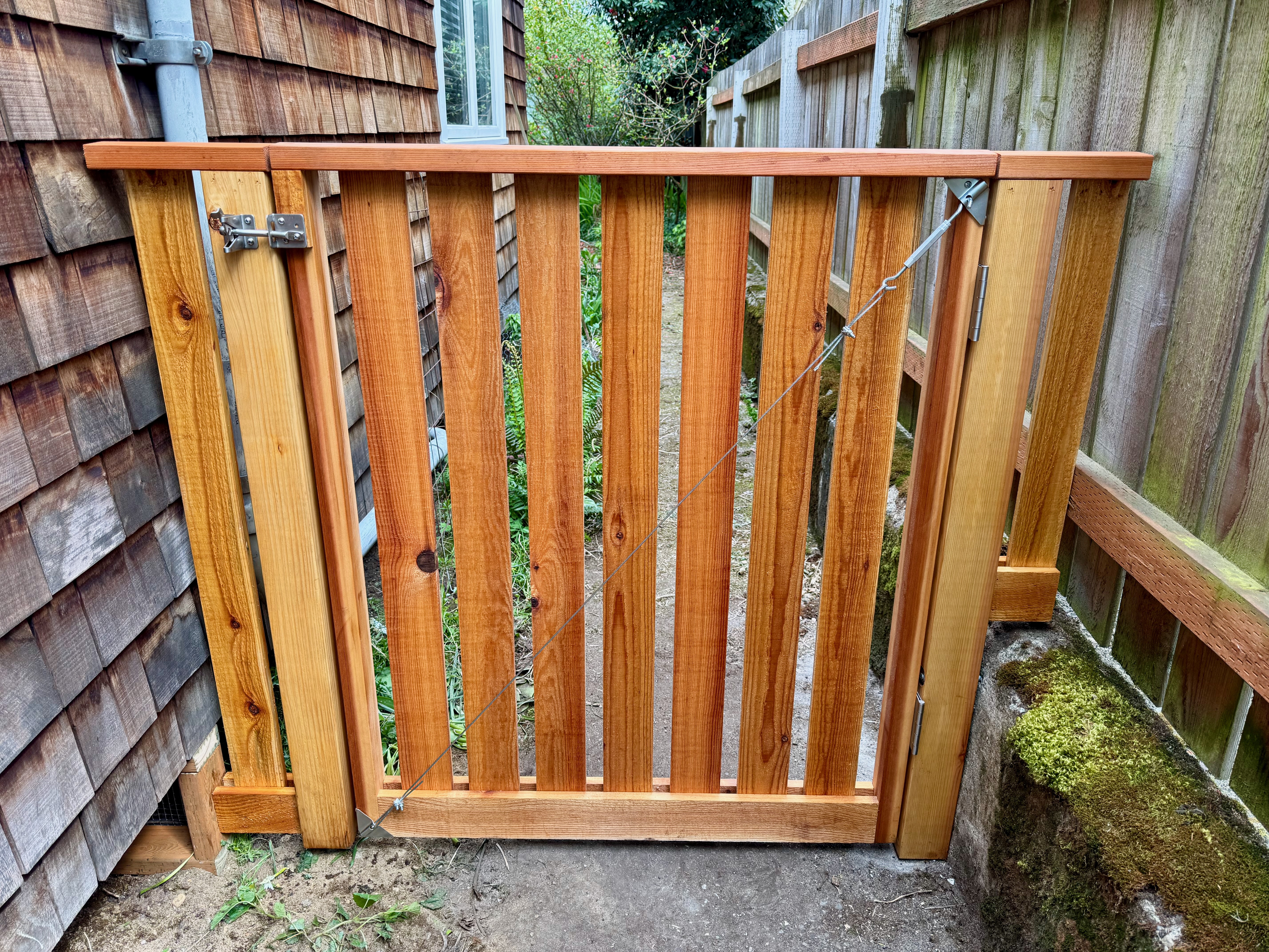 Custom Cedar Gate